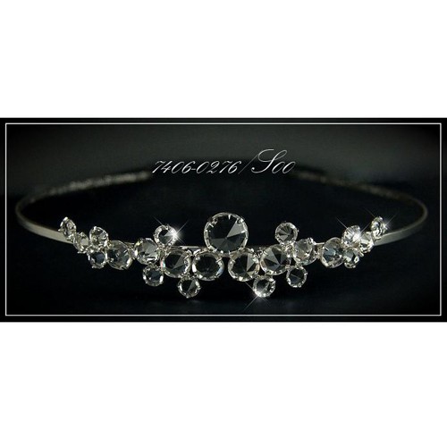 krystalová čelenka na ples či svatbu