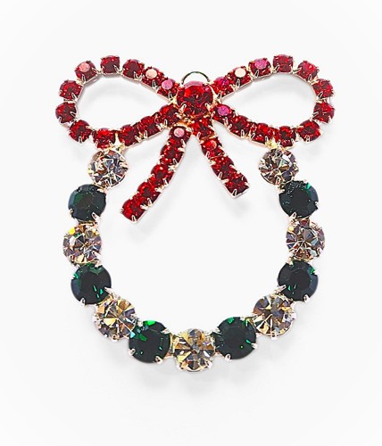 Krystalová vánoční ozdoba na stromeček