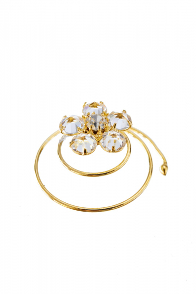 vlasový doplněk, zlatá galvanizace