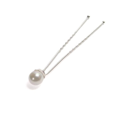 hair accessories, silver plated