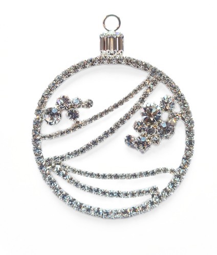 Krystalová vánoční ozdoba na stromeček