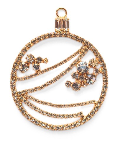 Crystal christmas decoration