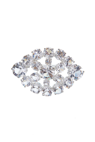 Elegant brooch, crystal