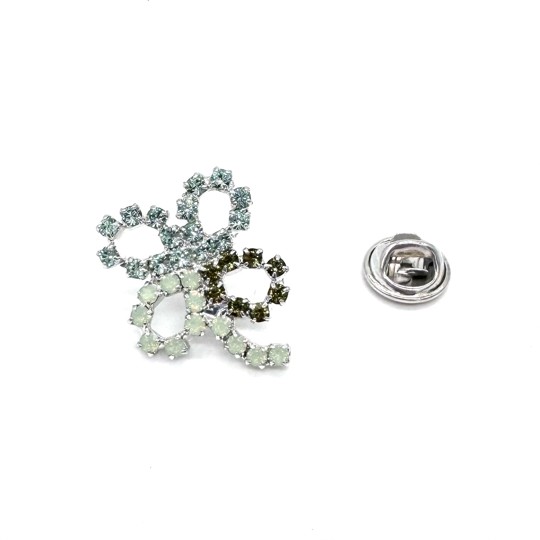 Brož / pin čtyřlístek pro štěstí