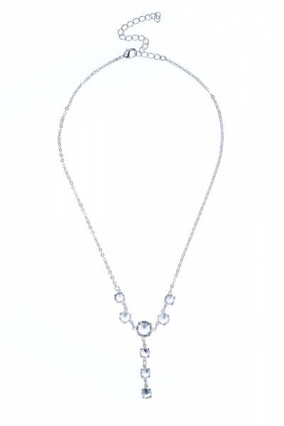 jemný křištálový náhrdelník