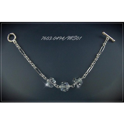 náramek, stříbrná galvanizace