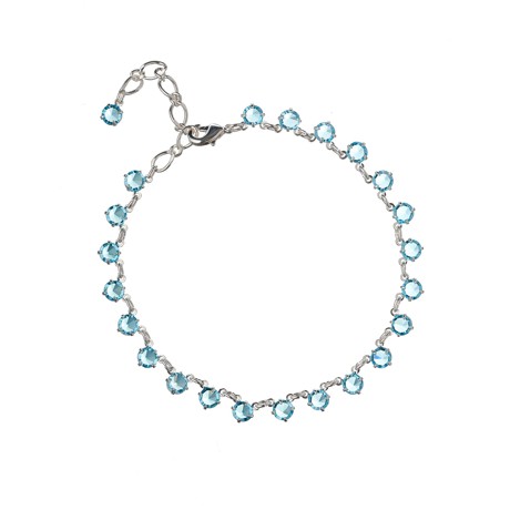 nákotník - krystalkový řetízek na kotník