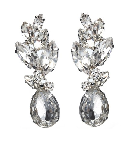 Rich dangle crystall earrings