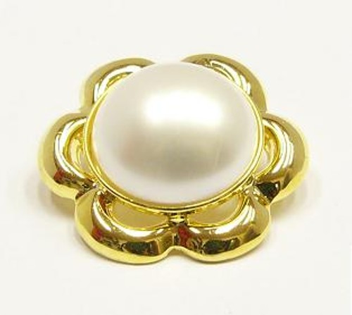 štrasový knoflík, galvanizace: zlatá galvanizace