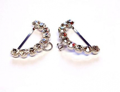 oděvní spona - štrasová aplikace