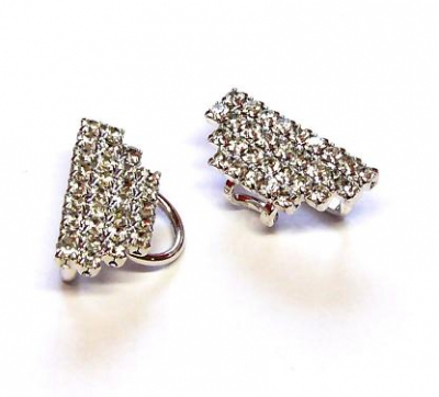 oděvní spona - štrasová aplikace