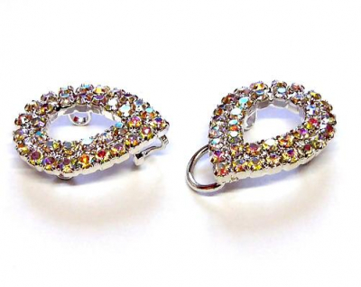 oděvní spona - štrasová aplikace