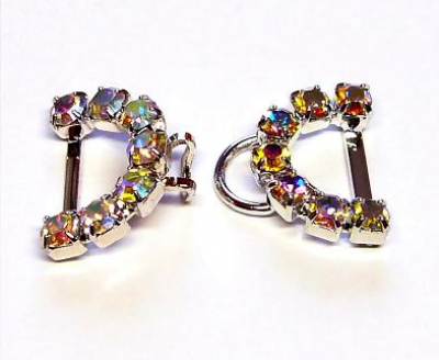 oděvní spona - štrasová aplikace