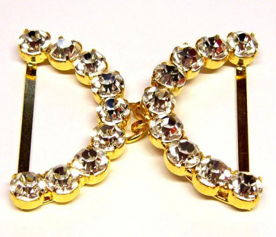 oděvní spona - štrasová aplikace