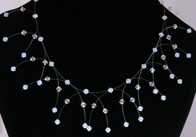 svatební náhrdelník ze sluníček