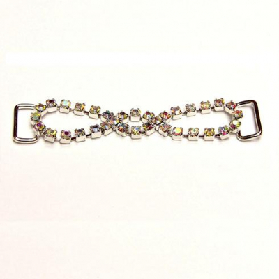 zkracovač - štrasová textilní aplikace