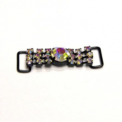 zkracovač - štrasová textilní aplikace