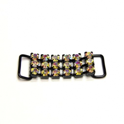 zkracovač - štrasová textilní aplikace