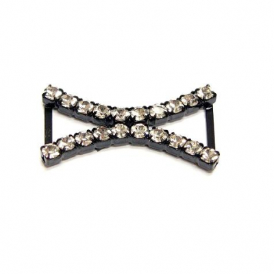 zkracovač - štrasová textilní aplikace