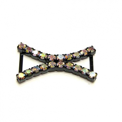 zkracovač - štrasová textilní aplikace