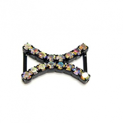 zkracovač - štrasová textilní aplikace